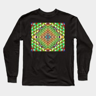 Op art pattern Long Sleeve T-Shirt